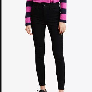 NWT Levi's 720 High Rise Super Skinny Jeans 29 MSRP $69.50 Black